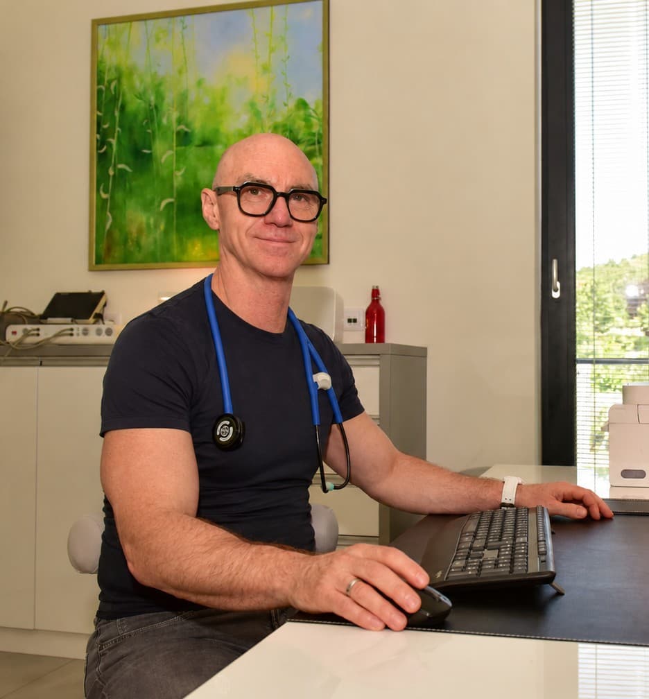 MUDr. Pavol Trnovec, PhD. at the MEDICA JUR practice